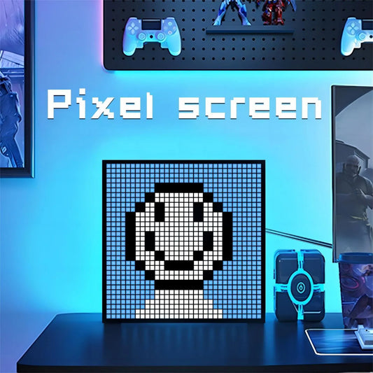 AuraMatrix Smart Pixel Art Frame--your creative companion for adding a touch of magic to any space!