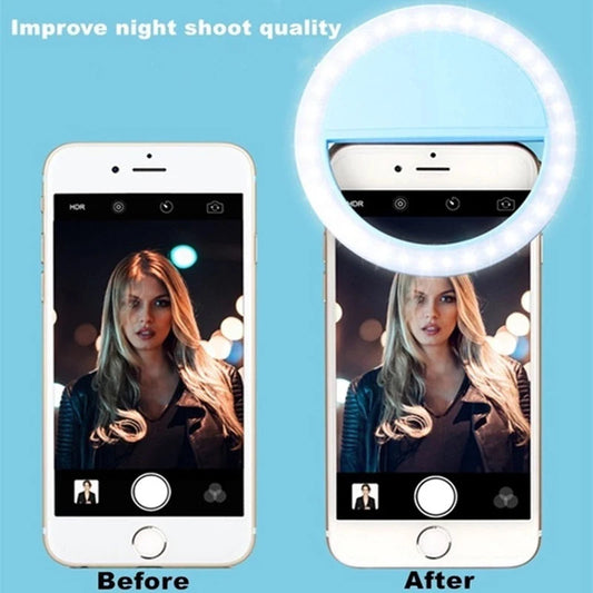 LuminaClip PhoneBeam---The best selfie LED light ring